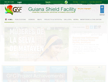 Tablet Screenshot of guianashield.org